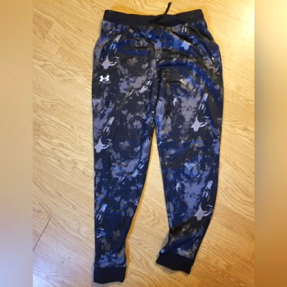 Under Armour Black & Grey Sweatpant Joggers